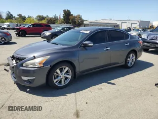 2013 Nissan Altima 2.5 S with VIN 1N4AL3AP0DN562066, listed as a Copart auction lot 54595095 with 129,427 mi miles and Salvage Title. Bid and sale history available at carsss.com. Image 1.
