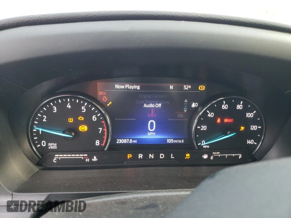 2022 Ford Explorer XLT with VIN 1FMSK8DH9NGC15548, listed as a Copart auction lot 77819694 with 23,087 mi miles and Salvage Title. Bid and sale history available at DreamBid. Image 9.