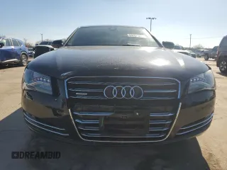 2014 Audi A8 3.0T with VIN WAURGAFD7EN011250, listed as a Copart auction lot 83664654 with 102,924 mi miles and Salvage title. Bid and sale history available at DreamBid. Image 5.