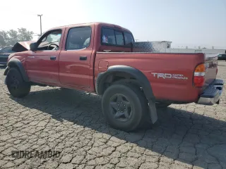 2002 Toyota Tacoma PreRunner with VIN 5TEGN92N82Z061712, listed as a Copart auction lot 62583225 with 262,222 mi miles and Clean title. Bid and sale history available at DreamBid. Image 2.