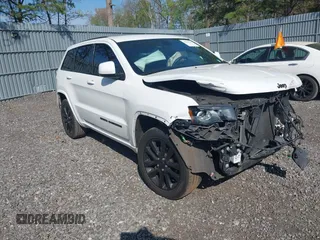 2018 Jeep Grand Cherokee Altitude with VIN 1C4RJFAG4JC309523, listed as a IAAI auction lot 42159534 with 86,682 mi miles and . Bid and sale history available at DreamBid. Image 1.