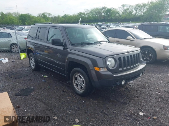 2016 Jeep Patriot Sport with VIN 1C4NJPBB7GD678001, listed as a IAAI auction lot 42079425 with 181,261 mi miles and . Bid and sale history available at carsss.com. Image 1.
