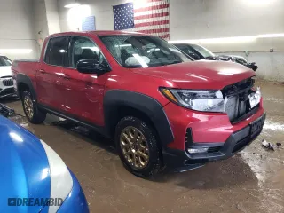 2021 Honda Ridgeline Sport with VIN 5FPYK3F16MB011226, listed as a Copart auction lot 48202025 with 34,030 mi miles and Salvage Title. Bid and sale history available at carsss.com. Image 4.