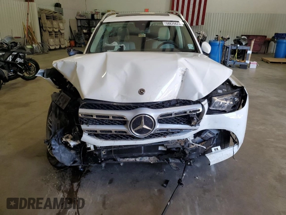 2021 Mercedes-Benz GLS with VIN 4JGFF5KE3MA386021, listed as a Copart auction lot 58835623 with 46,911 mi miles. Bid and sale history available at carsss.com. Image 5.