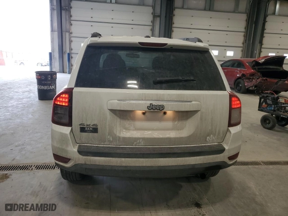 2016 Jeep Compass Sport with VIN 1C4NJDBB7GD646325, listed as a Copart auction lot 47084675 with 105,252 mi miles and Salvage Title. Bid and sale history available at carsss.com. Image 6.