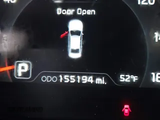 2014 Kia Cadenza Premium with VIN KNALN4D74E5138497, listed as a IAAI auction lot 41678439 with 155,194 mi miles. Bid and sale history available at carsss.com. Image 16.