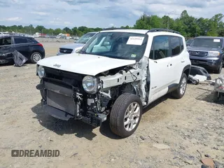 2018 Jeep Renegade Latitude with VIN ZACCJBBB8JPJ05253, listed as a IAAI auction lot 42129514 with 98,850 mi miles and . Bid and sale history available at DreamBid. Image 2.