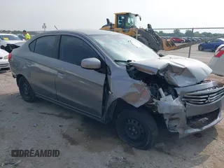 2019 Mitsubishi Mirage ES z VIN ML32F3FJ7KHF16861, wystawiony jako IAAI lot #42277765 z przebiegiem 64 354 mil mil oraz . Historia ofert i sprzedaży dostępna na DreamBid. Obrazek 1.