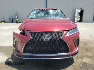 2022 Lexus RX with VIN 2T2YZMDA2NC318309, listed as a Copart auction lot 62670164 with 65,143 mi miles and Salvage Title. Bid and sale history available at carsss.com. Image 5.