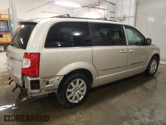 2015 Chrysler Town & Country Touring with VIN 2C4RC1BGXFR644974, listed as a Copart auction lot 53462195 with 179,218 mi miles and Salvage Title. Bid and sale history available at carsss.com. Image 3.