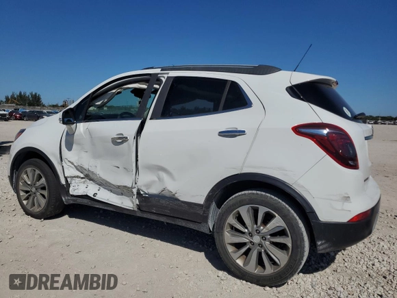 2017 Buick Encore Preferred with VIN KL4CJESB7HB070191, listed as a Copart auction lot 48635865 with 99,727 mi miles and Salvage Title. Bid and sale history available at carsss.com. Image 2.