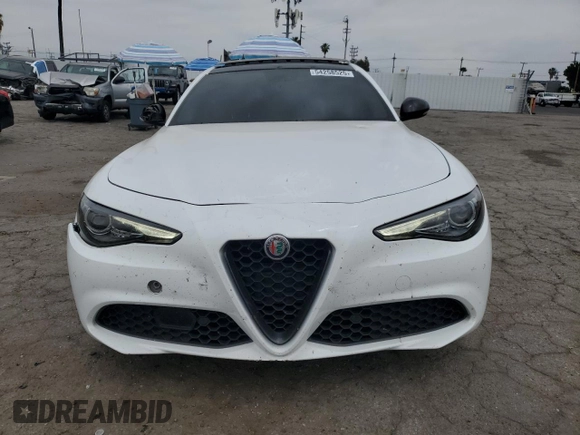 2019 Alfa Romeo Giulia Ti Sport с VIN ZARFAMBN6K7605647, выставлен на аукционе Copart как лот 54258525 с пробегом 97 036 миль миль и Списание • Salvage title. История ставок и продаж доступна на DreamBid. Изображение 5.
