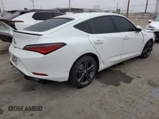 2024 Acura Integra w/A-Spec Technology Package with VIN 19UDE4H68RA000114, listed as a Copart auction lot 83813454 with 15,121 mi miles and Salvage Title. Bid and sale history available at carsss.com. Image 3.