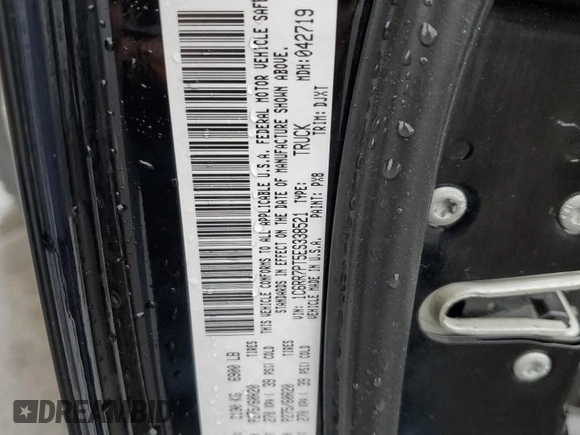 2014 Ram 1500 Longhorn Limited with VIN 1C6RR7PT5ES338521, listed as a Copart auction lot 49802315 with 195,518 mi miles and Salvage title. Bid and sale history available at DreamBid. Image 12.