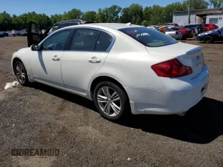 2011 Infiniti G25 x with VIN JN1DV6AR2BM650420, listed as a Copart auction lot 59954964 with 187,801 mi miles and Salvage Title. Bid and sale history available at DreamBid. Image 2.