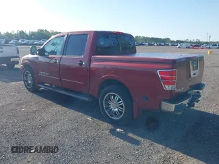 2008 Nissan Titan XE with VIN 1N6AA07D08N345373, listed as a IAAI auction lot 42035751 with 350,869 mi miles. Bid and sale history available at carsss.com. Image 3.