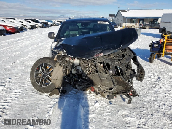 2021 Jeep Grand Cherokee Trailhawk with VIN 1C4RJFLT3MC576893, listed as a Copart auction lot 87548345 with 0 mi miles and Salvage Title. Bid and sale history available at carsss.com. Image 5.