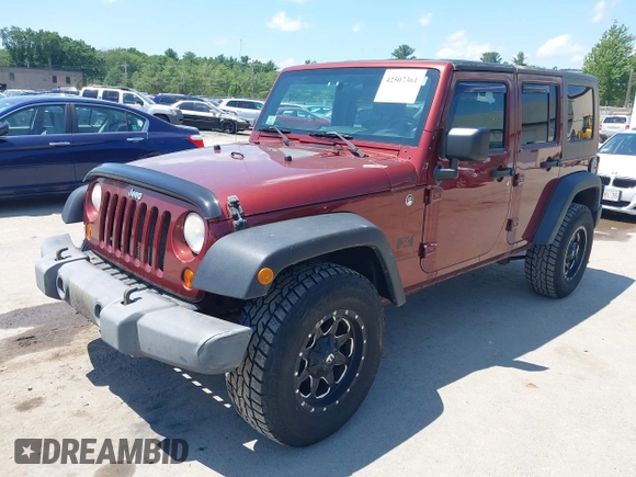 2008 Jeep Wrangler Unlimited X with VIN 1J4GA39178L646701, listed as a IAAI auction lot 42507361 with 171,153 mi miles and . Bid and sale history available at DreamBid. Image 17.