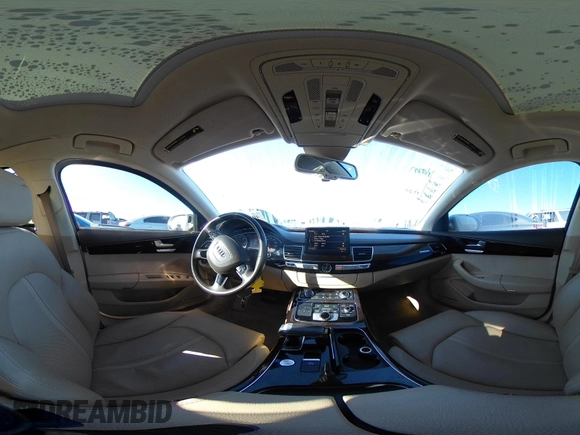 2015 Audi A8 3.0T with VIN WAU3GAFD5FN034341, listed as a IAAI auction lot 40892275 with 87,713 mi miles and . Bid and sale history available at DreamBid. Image 18.