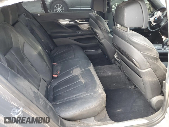 2022 BMW 7 Series 740i with VIN WBA7T2C07NCJ26257, listed as a Copart auction lot 41763095 with Not provided miles and Salvage title. Bid and sale history available at DreamBid. Image 11.