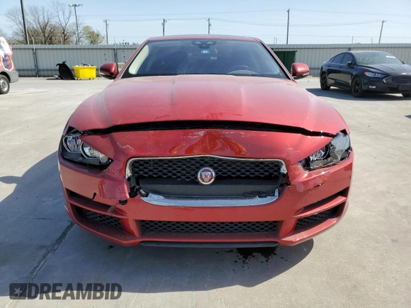 2017 Jaguar XE 35t Premium with VIN SAJAD4BVXHA971944, listed as a Copart auction lot 48487655 with 44,914 mi miles and Salvage Title. Bid and sale history available at DreamBid. Image 5.