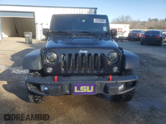2016 Jeep Wrangler Unlimited Rubicon with VIN 1C4HJWFG9GL220687, listed as a Copart auction lot 48545685 with 49,474 mi miles and Salvage Title. Bid and sale history available at carsss.com. Image 5.