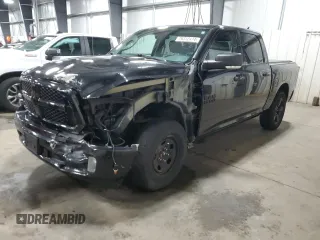 2018 Ram 1500 Big Horn with VIN 1C6RR7LM7JS354583, listed as a Copart auction lot 79312474 with 117,917 mi miles and Salvage Title. Bid and sale history available at carsss.com. Image 1.
