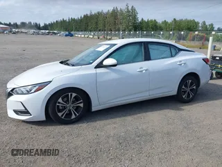 2022 Nissan Sentra SV z VIN 3N1AB8CV1NY272528, wystawiony jako IAAI lot #42344178 z przebiegiem 50 569 mil mil oraz . Historia ofert i sprzedaży dostępna na DreamBid. Obrazek 14.