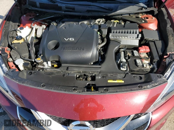 2017 Nissan Maxima SL with VIN 1N4AA6AP1HC370390, listed as a Copart auction lot 52683855 with 156,933 mi miles and Salvage title. Bid and sale history available at DreamBid. Image 12.