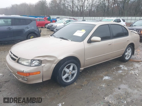 1998 Nissan Maxima GXE with VIN JN1CA21D6WM923286, listed as a IAAI auction lot 41555099 with 134,005 mi miles and . Bid and sale history available at DreamBid. Image 17.