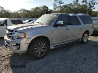 2015 Ford Expedition Max Limited with VIN 1FMJK1KT1FEF19772, listed as a Copart auction lot 74386644 with 137,313 mi miles and Salvage Title. Bid and sale history available at carsss.com. Image 1.