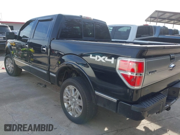 2013 Ford F-150 XL with VIN 1FTFW1ET8DFA29735, listed as a IAAI auction lot 41402010 with 247,696 mi miles. Bid and sale history available at carsss.com. Image 3.