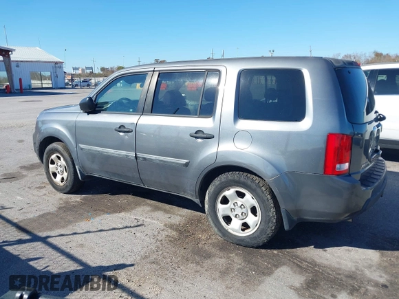 2011 Honda Pilot LX with VIN 5FNYF3H24BB022435, listed as a IAAI auction lot 41304933 with Not provided miles and . Bid and sale history available at DreamBid. Image 13.