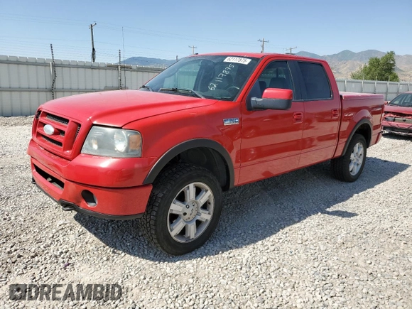 2007 Ford F-150 XLT with VIN 1FTPW14527KC31666, listed as a Copart auction lot 62117875 with 222,888 mi miles and Salvage title. Bid and sale history available at DreamBid. Image 1.