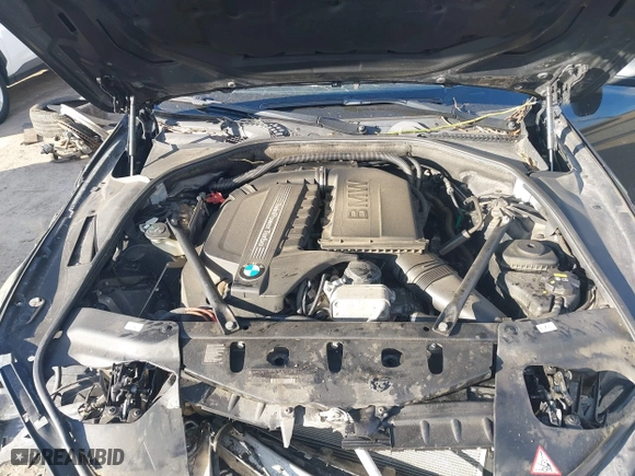 2015 BMW 6 Series 640i xDrive with VIN WBAYP5C55FD873292, listed as a IAAI auction lot 41633129 with 80,360 mi miles. Bid and sale history available at carsss.com. Image 10.