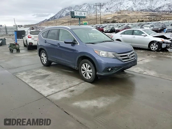2013 Honda CR-V EX-L with VIN 2HKRM4H70DH616715, listed as a Copart auction lot 44739095 with 150,403 mi miles and Salvage Title. Bid and sale history available at carsss.com. Image 12.