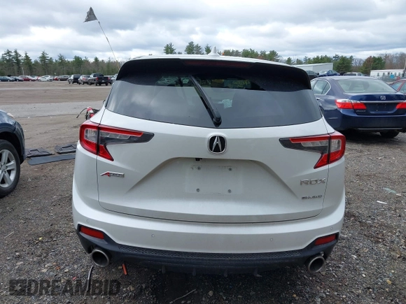2023 Acura RDX Advance with VIN 5J8TC2H89PL014600, listed as a IAAI auction lot 42044867 with 30,190 mi miles and . Bid and sale history available at DreamBid. Image 16.