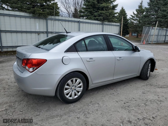 2011 Chevrolet Cruze LT w/1LT with VIN 1G1PF5S92B7296700, listed as a Copart auction lot 52758725 with 144,413 mi miles and Salvage Title. Bid and sale history available at carsss.com. Image 3.