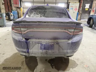 2018 Dodge Charger R/T with VIN 2C3CDXCT7JH290450, listed as a Copart auction lot 42595105 with 0 mi miles and Salvage Title. Bid and sale history available at carsss.com. Image 6.