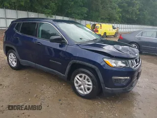 2020 Jeep Compass Sport z VIN 3C4NJCAB2LT253123, wystawiony jako IAAI lot #42391181 z przebiegiem 47 450 mil mil oraz . Historia ofert i sprzedaży dostępna na DreamBid. Obrazek 1.