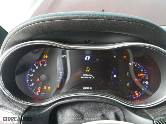 2015 Jeep Grand Cherokee SRT with VIN 1C4RJFDJ4FC136861, listed as a Copart auction lot 86754194 with 98,262 mi miles and Salvage Title. Bid and sale history available at carsss.com. Image 9.