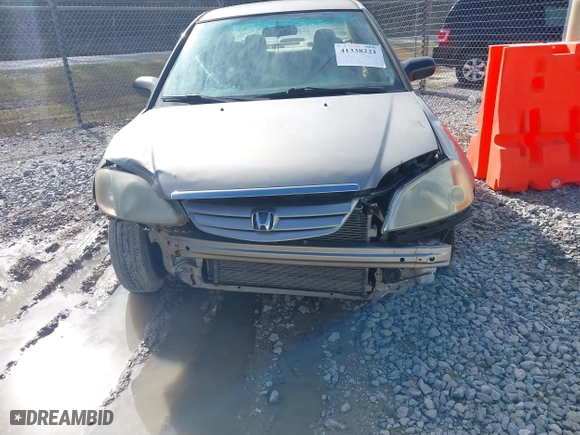 2003 Honda Civic LX with VIN 1HGES16693L001508, listed as a IAAI auction lot 41338221 with 199,293 mi miles. Bid and sale history available at carsss.com. Image 6.