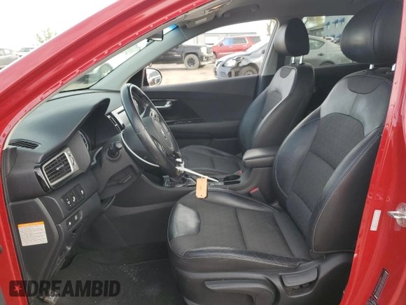 2017 Kia Niro Touring Launch Edition with VIN KNDCC3LC4H5060261, listed as a Copart auction lot 51481324 with 57,493 mi miles and Salvage Title. Bid and sale history available at carsss.com. Image 7.
