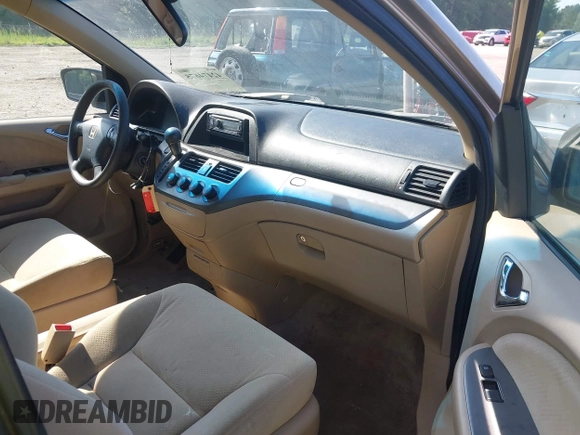 2005 Honda Odyssey LX z VIN 5FNRL38255B127485, wystawiony jako IAAI lot #42474675 z przebiegiem 243 904 mil mil oraz . Historia ofert i sprzedaży dostępna na DreamBid. Obrazek 5.