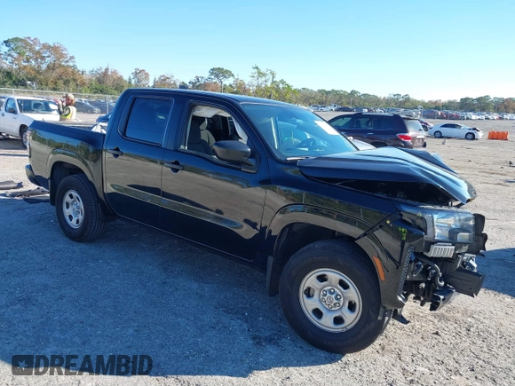2022 Nissan Frontier SV with VIN 1N6ED1EJ2NN626481, listed as a IAAI auction lot 41299704 with 24,086 mi miles. Bid and sale history available at carsss.com. Image 1.