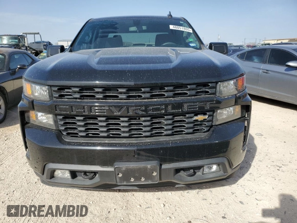 2020 Chevrolet Silverado 1500 Custom with VIN 3GCPWBEHXLG451122, listed as a Copart auction lot 48051805 with 73,231 mi miles and Clean Title. Bid and sale history available at DreamBid. Image 5.