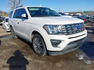 2018 Ford Expedition Limited with VIN 1FMJU1KT8JEA01497, listed as a IAAI auction lot 41724185 with 94,037 mi miles. Bid and sale history available at carsss.com. Image 1.