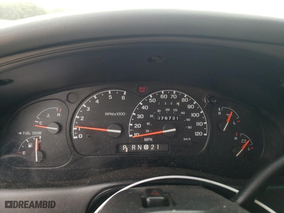 2003 Mazda B-Series 2WD Truck SE with VIN 4F4YR46V93TM12186, listed as a Copart auction lot 73010224 with 76,731 mi miles and Salvage Title. Bid and sale history available at carsss.com. Image 9.