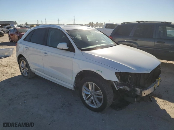 2017 Audi Q3 Premium with VIN WA1BCCFS3HR016625, listed as a Copart auction lot 84717784 with 144,976 mi miles and Salvage Title. Bid and sale history available at carsss.com. Image 4.