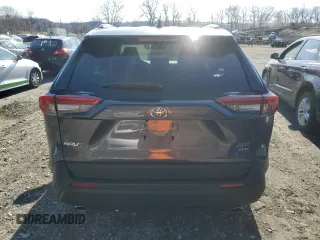 2024 Toyota RAV4 XLE Premium with VIN 2T3A1RFV8RC437554, listed as a Copart auction lot 52642595 with 12,217 mi miles and Salvage Title. Bid and sale history available at carsss.com. Image 6.